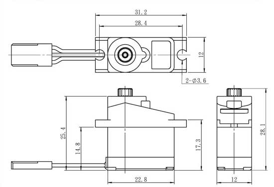 SAVOX SH-1257MG